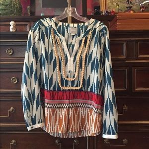 Anthropologie Maeve Rohanna Blouse